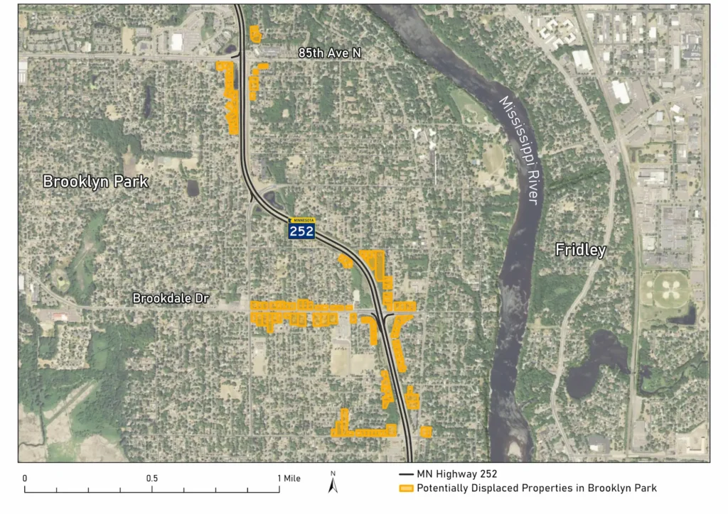 135 Potentially Displaced Properties in Brooklyn Park